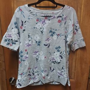 Loft Floral Sweatshirt
